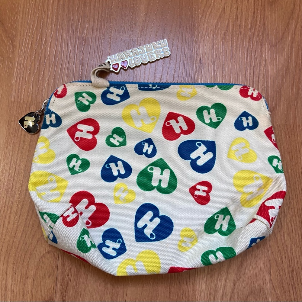 NWOT Harajuku Lovers Vintage Women’s Cosmetic Toiletry Bag